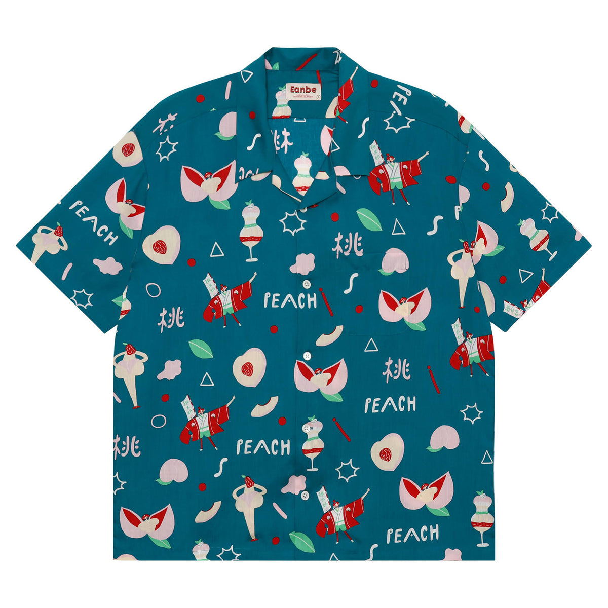 EANBE Aloha Shirt / Peach