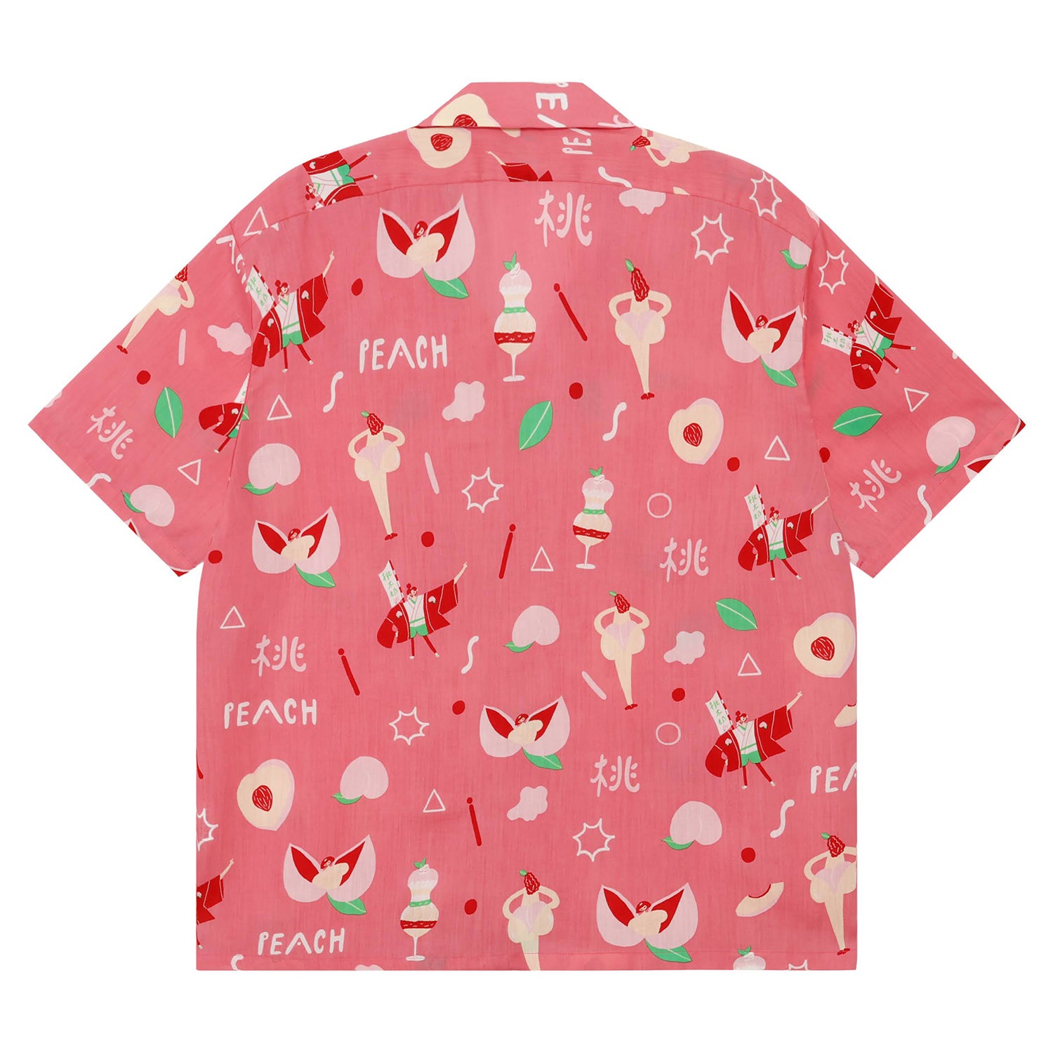 EANBE Aloha Shirt / Peach