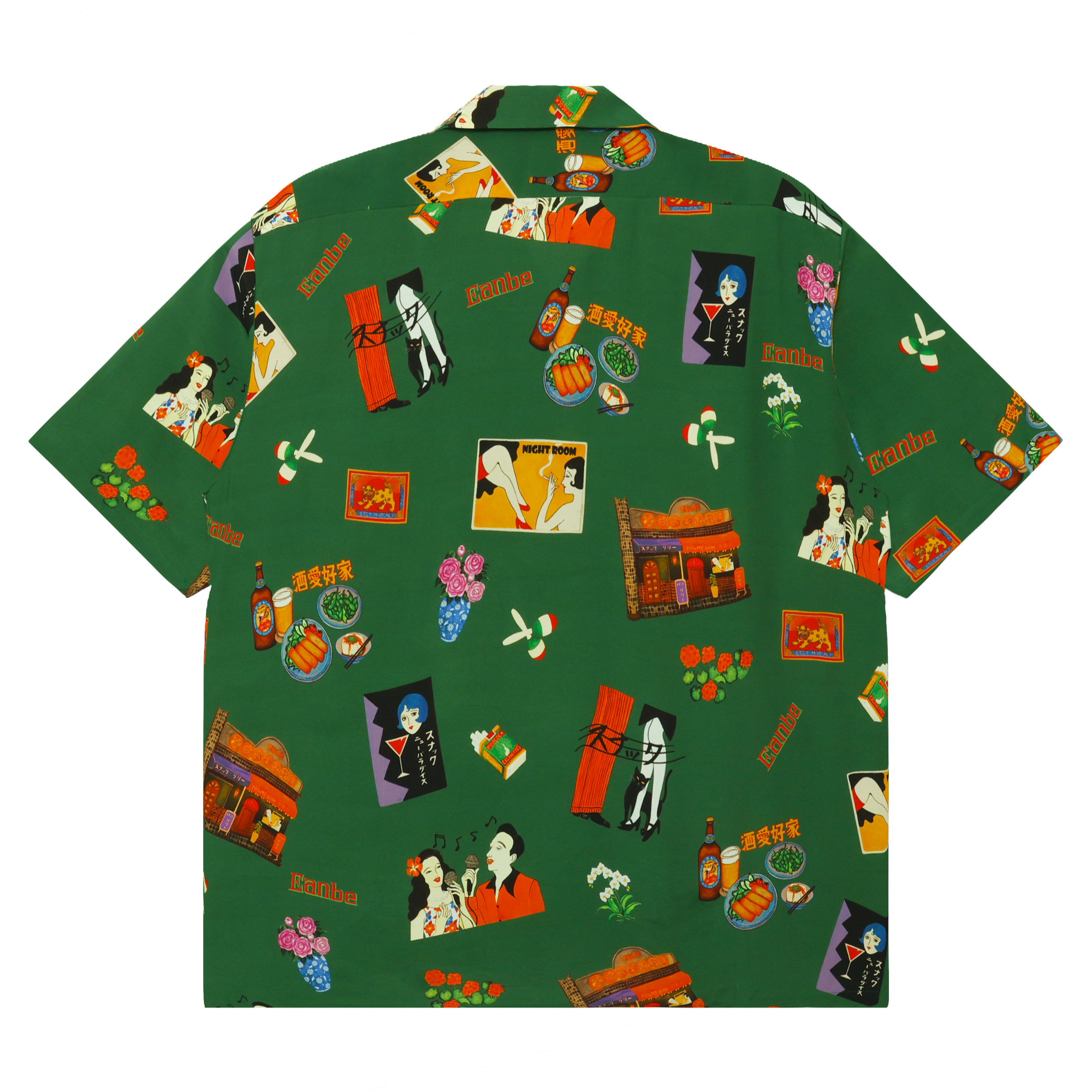 Eanbe Aloha Shirt / Snack LILY