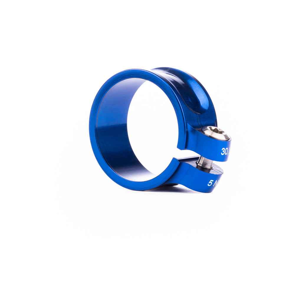 TUNE Schraubwurger Seatpost Clamp / Blue