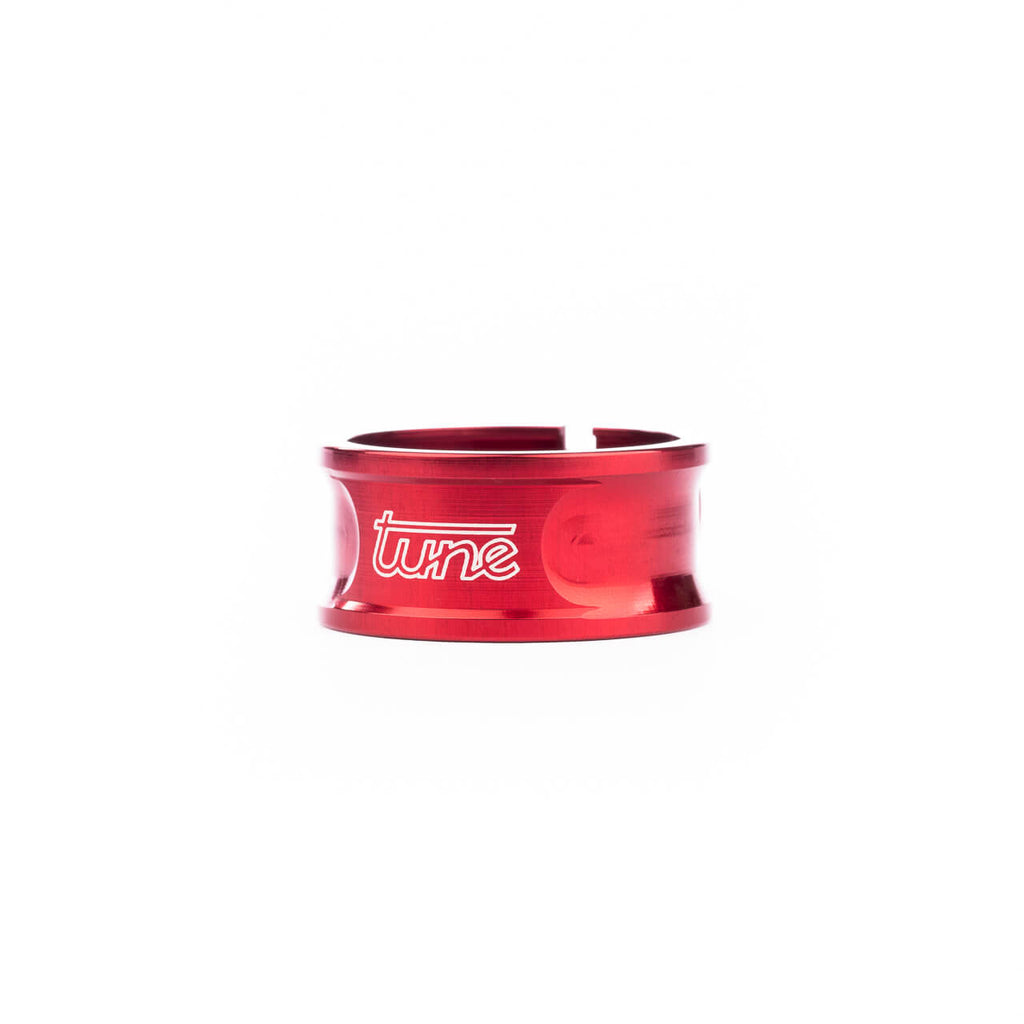 TUNE Schraubwurger Seatpost Clamp / Red