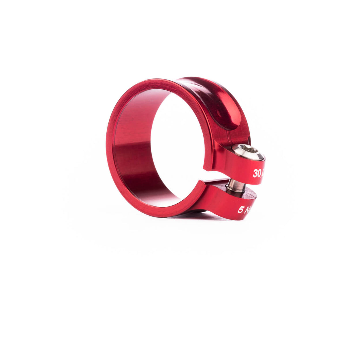 TUNE Schraubwurger Seatpost Clamp / Red