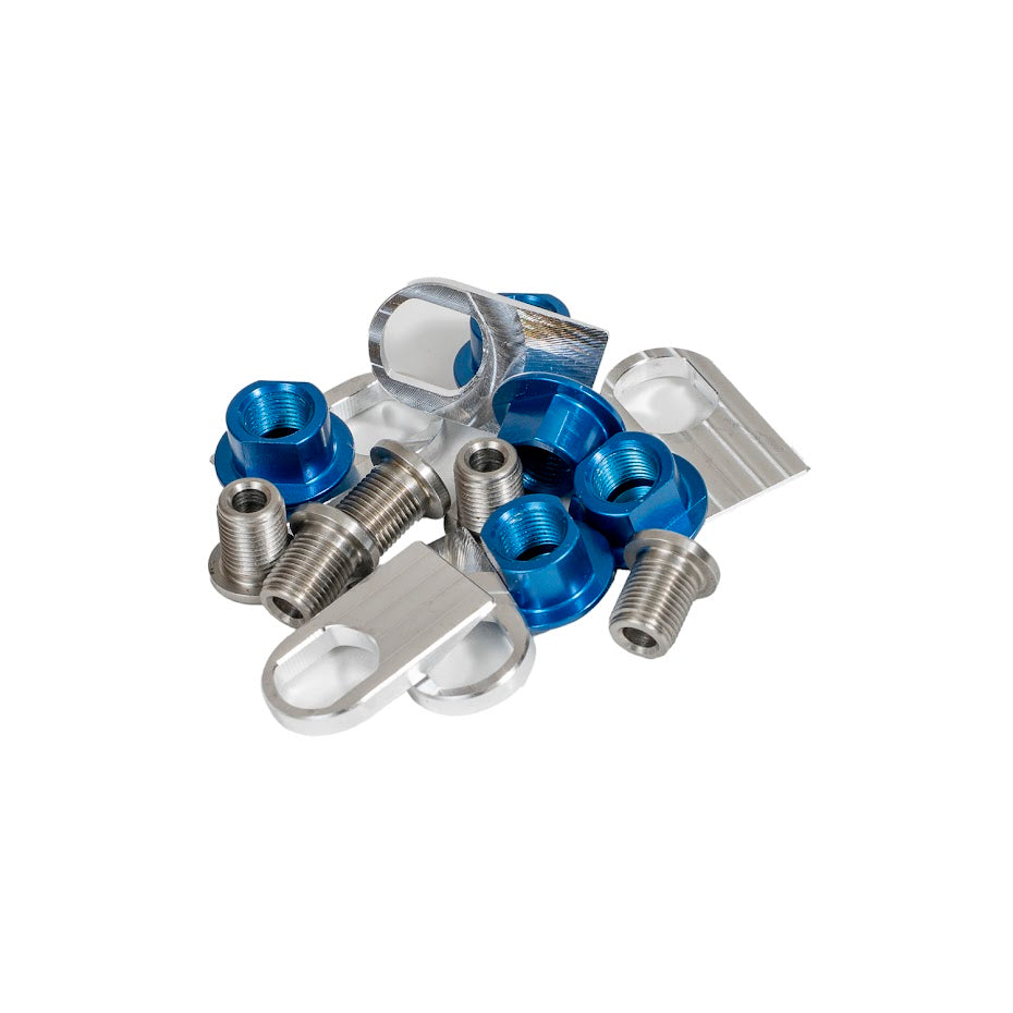 WHITE INDUSTRIES VBC V2 2x Chainring Hardware Sets