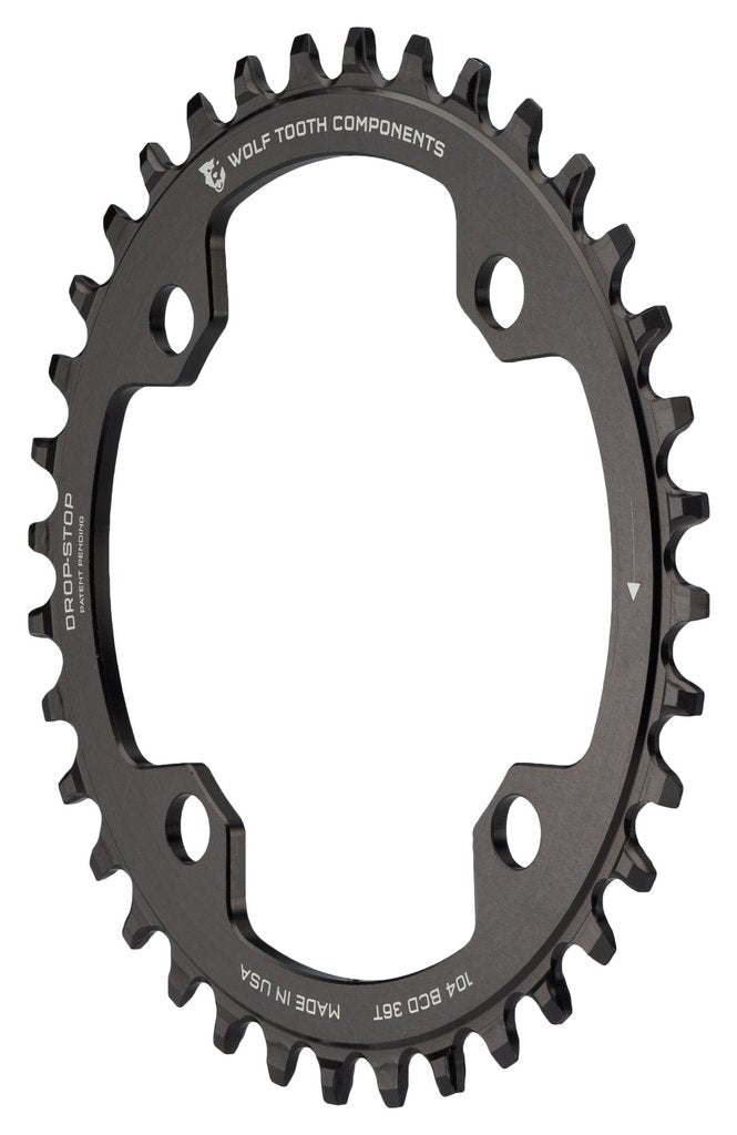 WOLF TOOTH Dropstop Chainring 104BCD 4arm