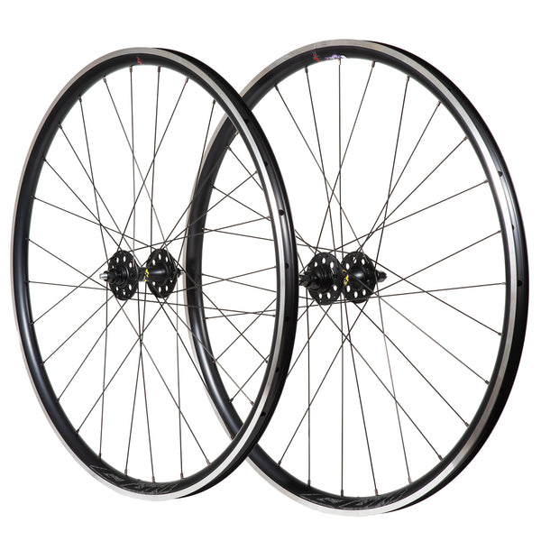 VELOCITY×PHILWOOD* quill track wheel rear (polish) - BLUE