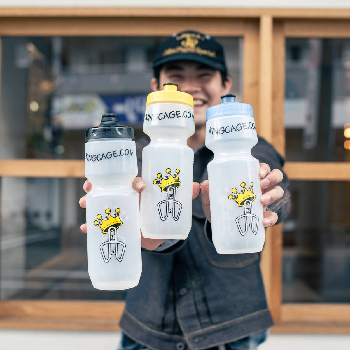 KING CAGE Purist Black MoFlo Cap Bottle