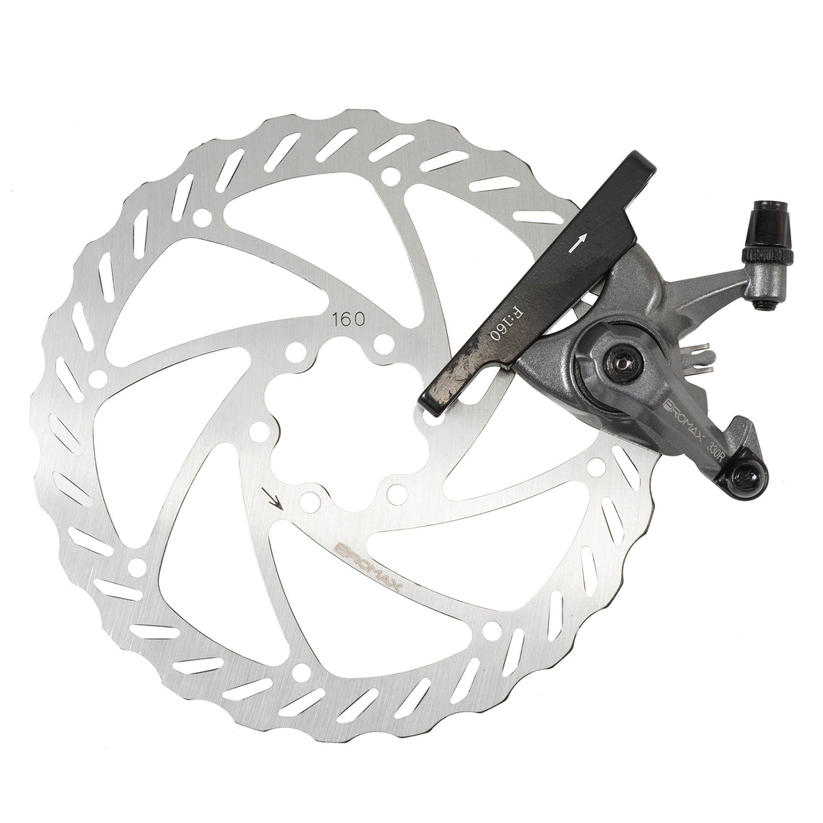 PROMAX DSK-330R Flat Mount Disc Brake Set