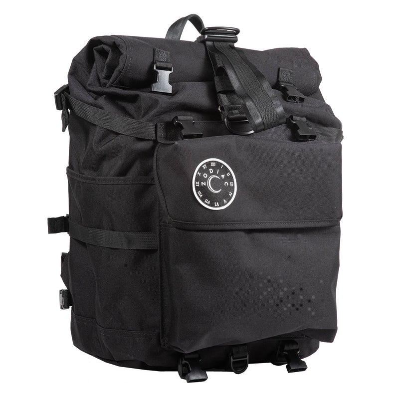 ZODIAC BAGGAGE Roll Top Messenger Bag / Medium