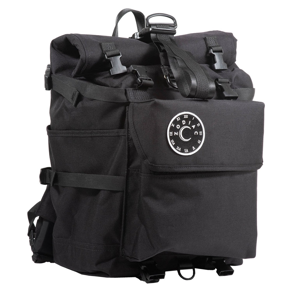 ZODIAC BAGGAGE Roll Top Messenger Bag / Small