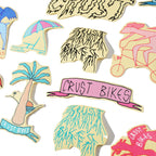 CRUST BIKES Sticker Pack