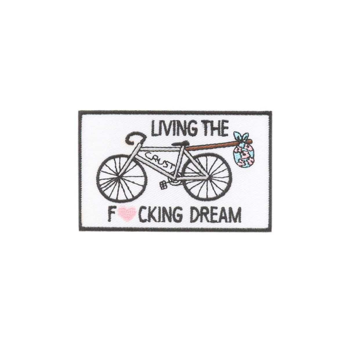CRUST BIKES  Living the Dream Patch