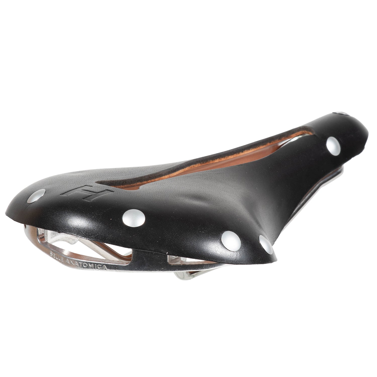 SELLE ANATOMICA H2 最強 軽量レザーサドル ブラック - 自転車