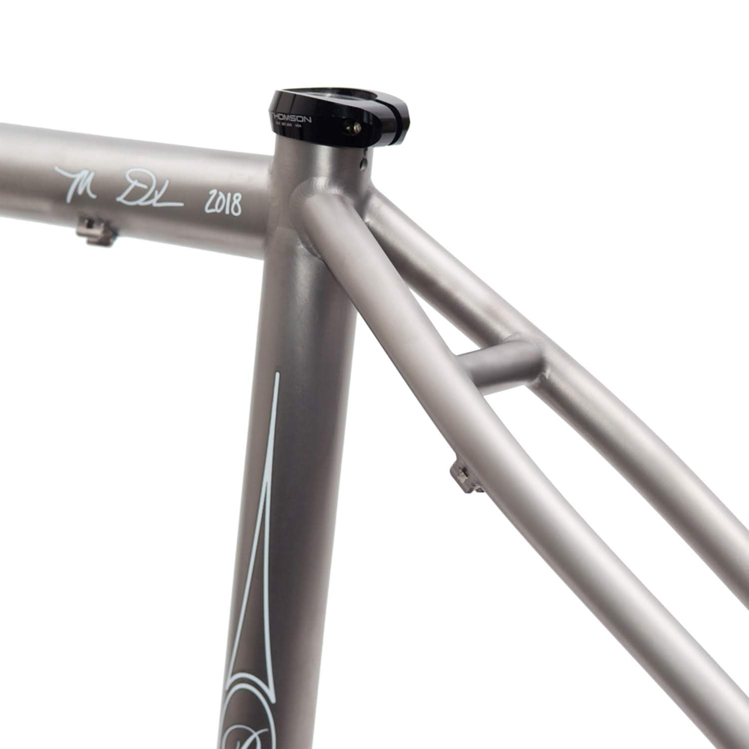 DESALVO CUSTOM CYCLES Ti Gravel Bike With Enve CX Fork