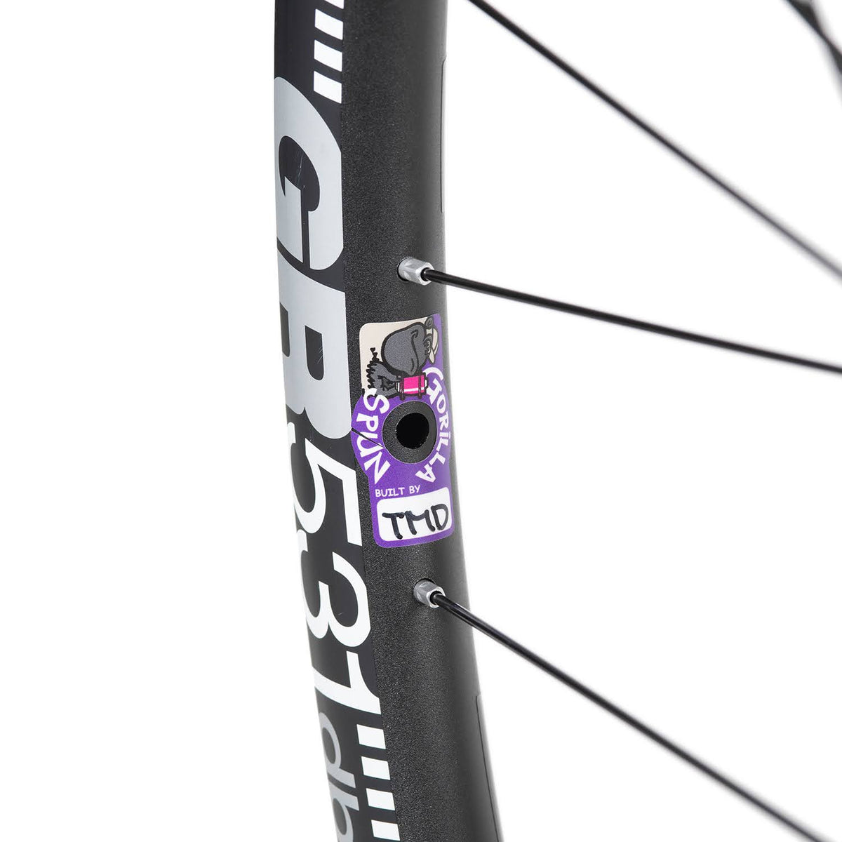 GORILLA SPUN Build Wheel [DT-SWISS GR531 x VELOCITY Race Disc Hub]