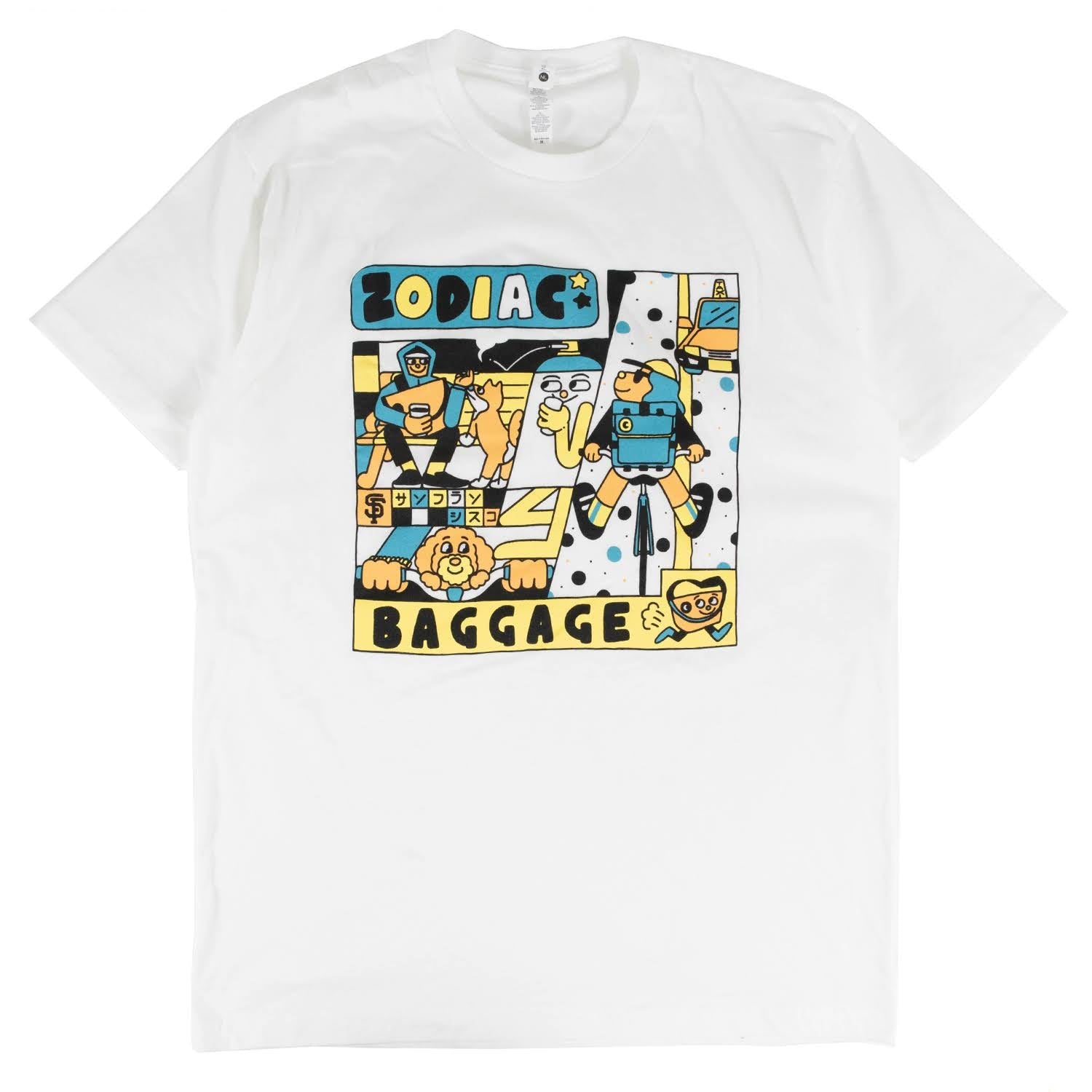 ZODIAC BAGGAGE Graphic T-Shirts by bouashiboy