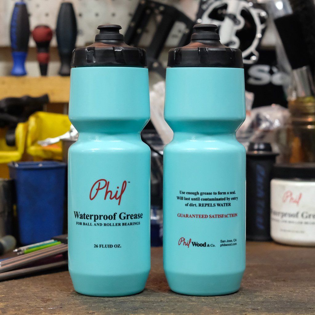 PHIL WOOD Water Proof Grease Water Bottle