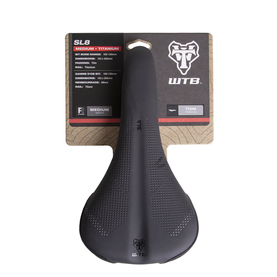 WTB SL8 Titanium サドル ワイド幅 150mm 自転車 WTB SL8 Titanium サドル ワイド幅 150mm