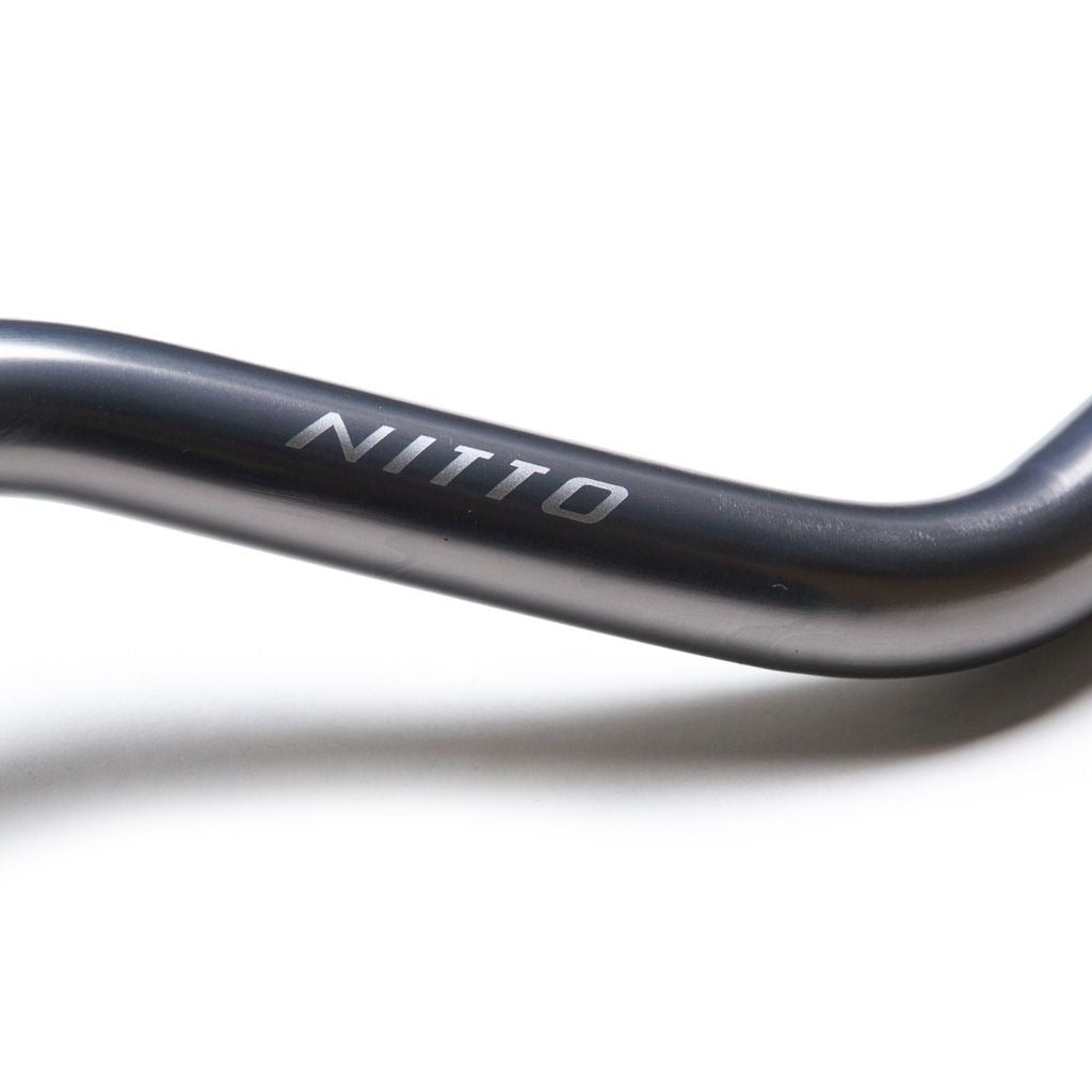 NITTO HI-BAR ハンドルバー 25.4 スチールグレー カット済み NITTO Hi-Bar Steel Gray