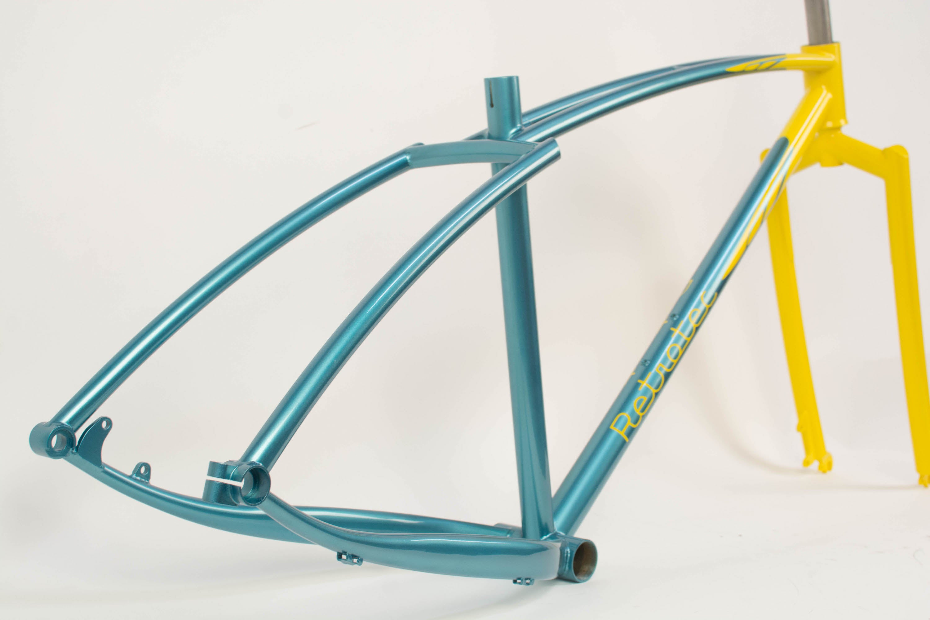 RETROTEC Twin-Top Fat Bike / Blue & Yellow 420