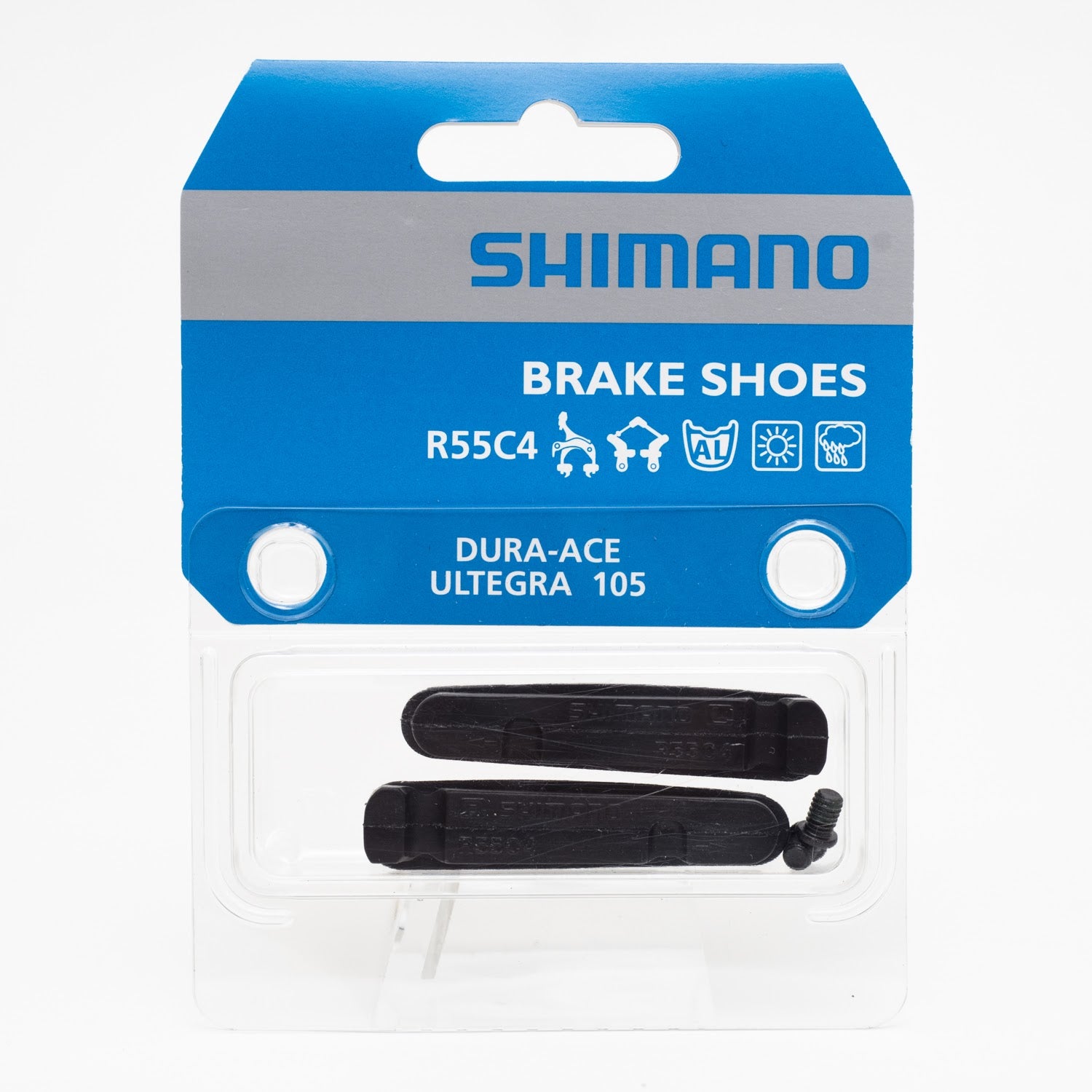 SHIMANO Brake Shoe / Screw Pair BR-9000 R55C4