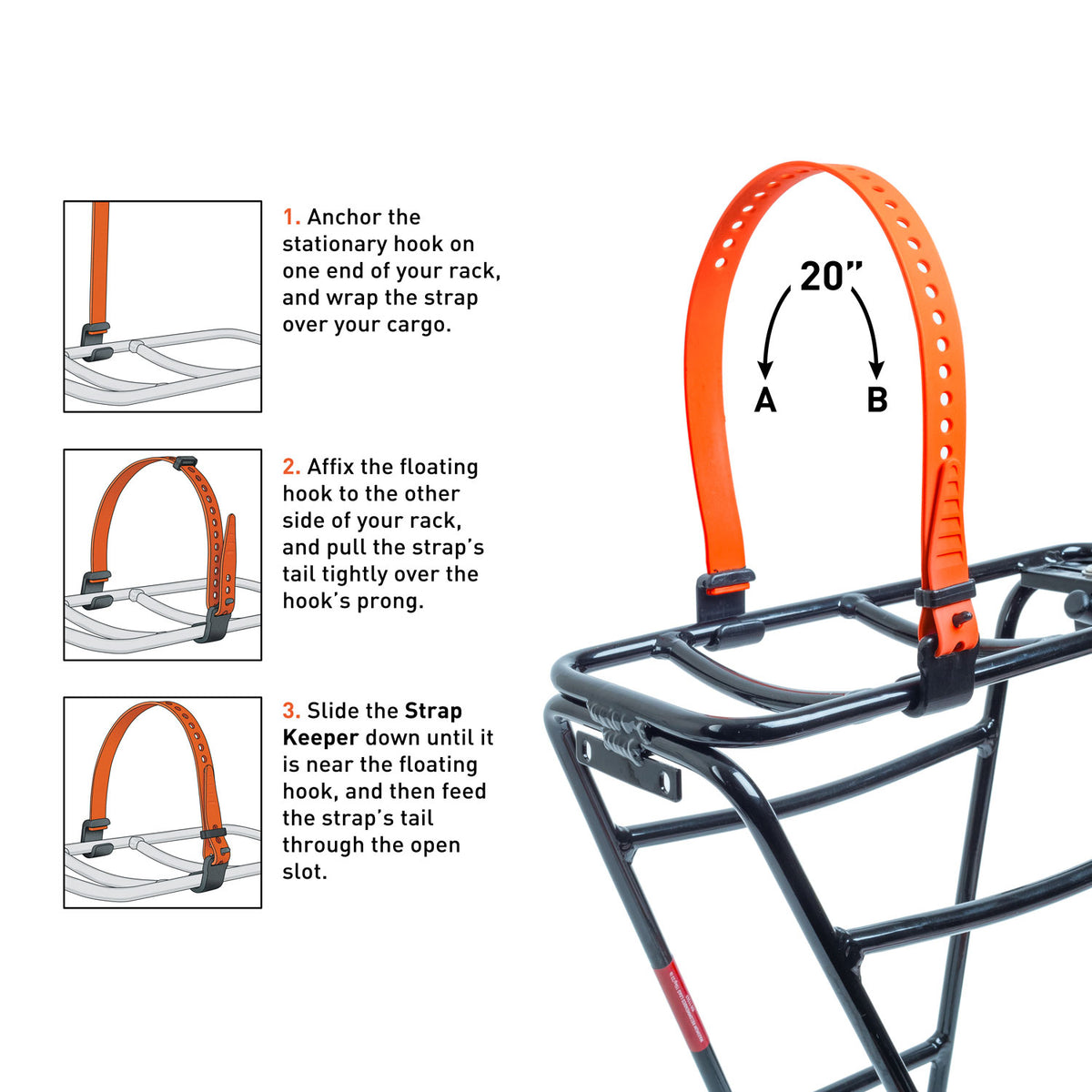 VOILE STRAPS  Rack Strap