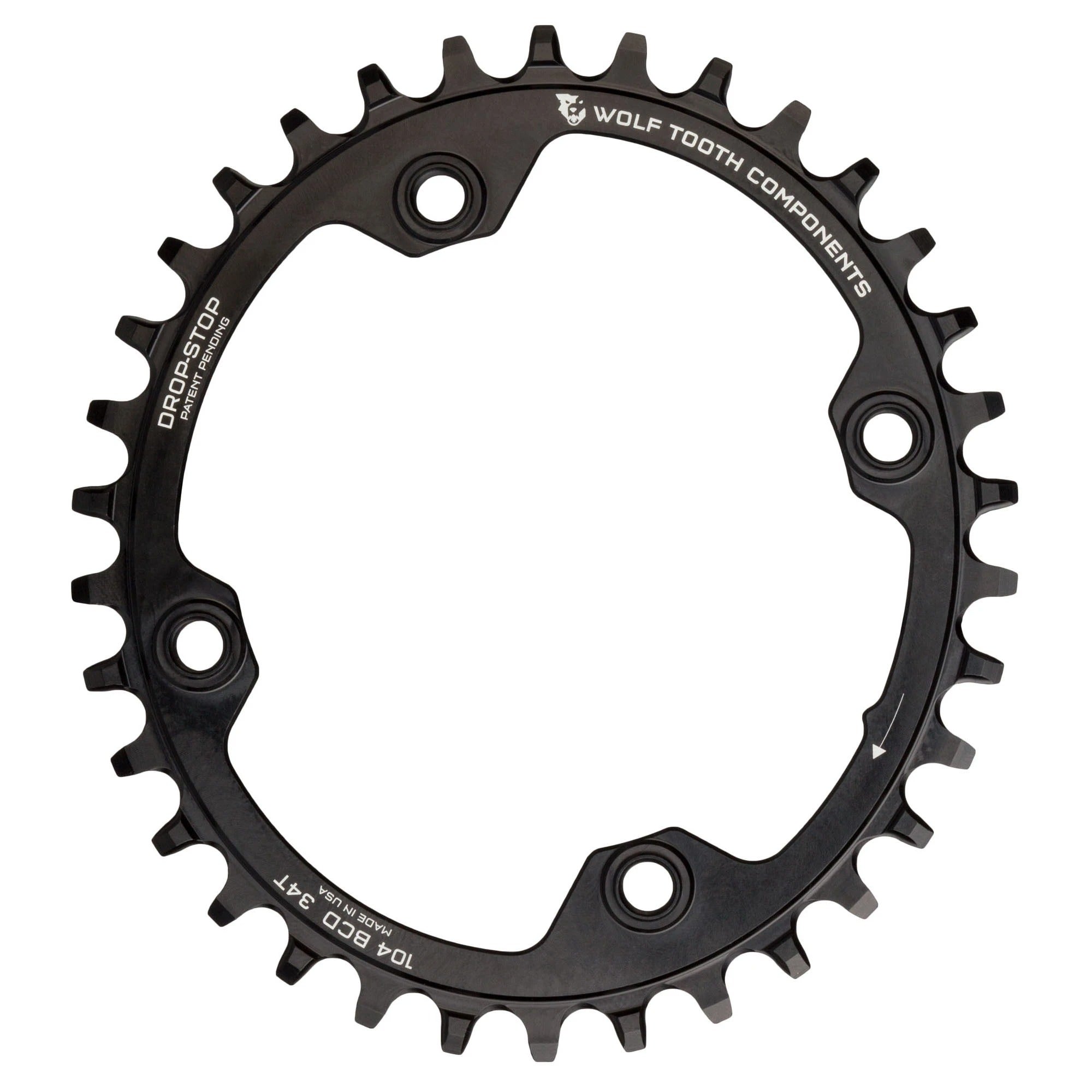 WOLF TOOTH Dropstop Chainring 104BCD 4arm
