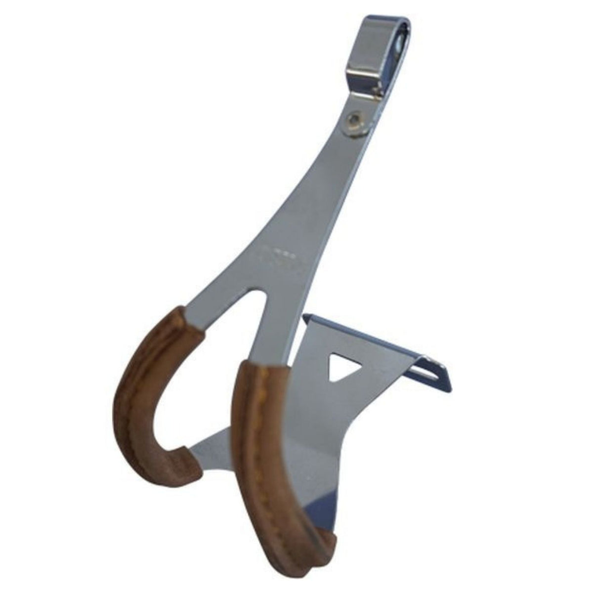MKS Toe Clip Steel Deep with Leather