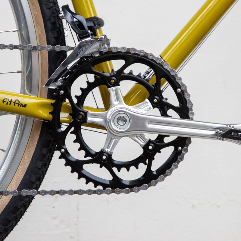 BLUE LUG Alloy Crank Cap Set