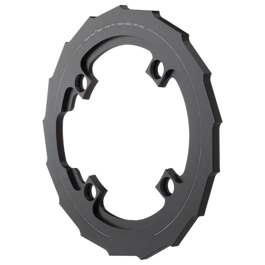 DIMENSION Bash Guard 36t Max 104mm Black