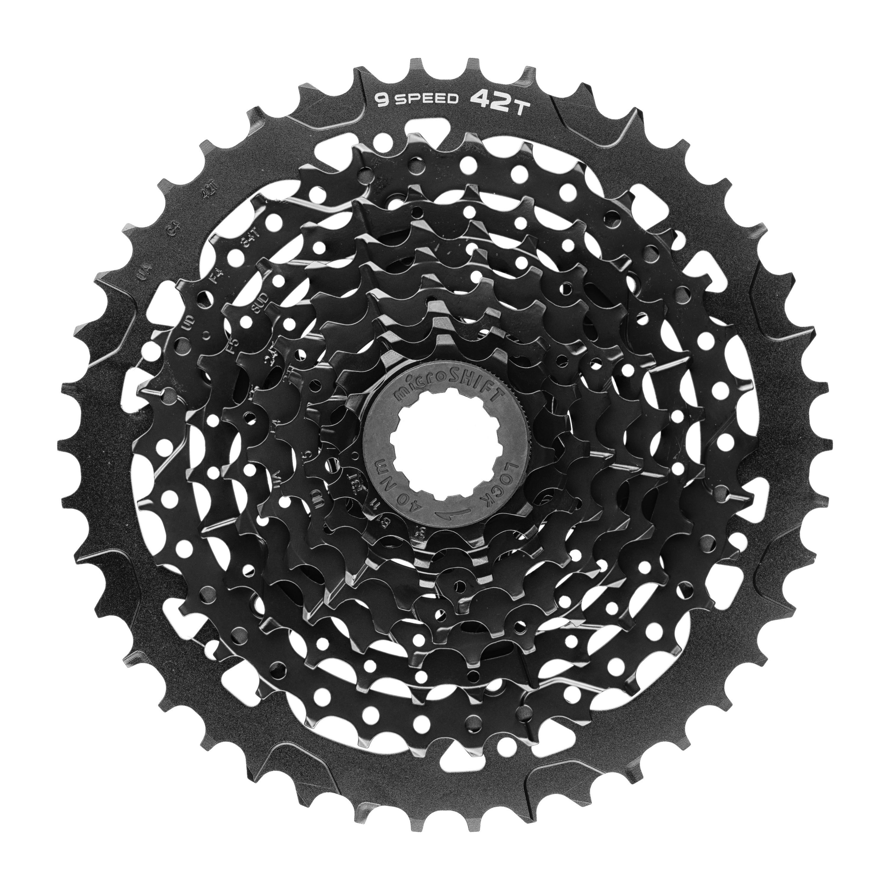 MICRO SHIFT Advent H-Series 9 Speed Cassette 11-42 Alloy Cog