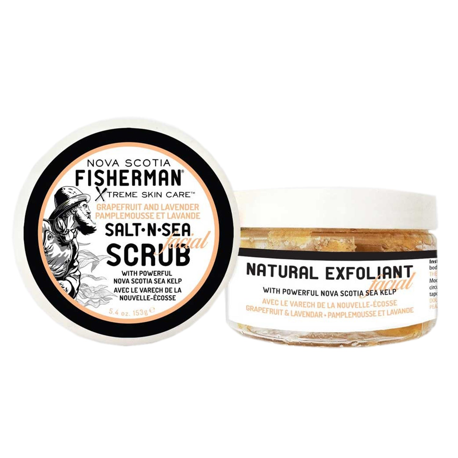 NOVA SCOTIA FISHERMAN Salt-N-Sea Facial Scrub