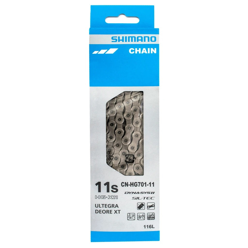 SHIMANO CN-HG40 Kette 6/7/8-Fach 116 Glieder Fahrradkette auch für E SHIMANO CN-HG40 Kette 6/7/8-Fach 116 Glieder Fahrradkette auch für E
