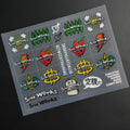 SimWorks All-Star Decal Kit