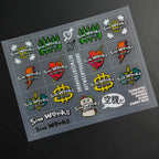 SimWorks All-Star Decal Kit