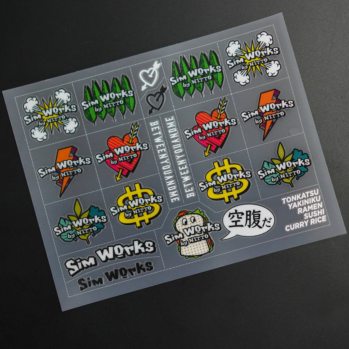 SIMWORKS All-star Decal Kit