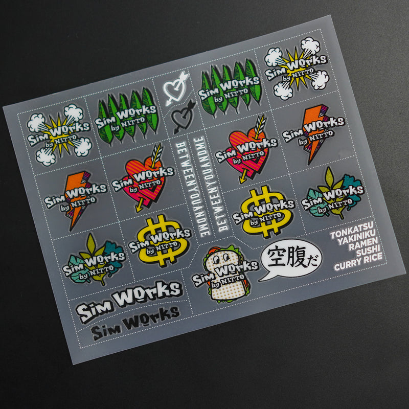 SIMWORKS All-star Decal Kit
