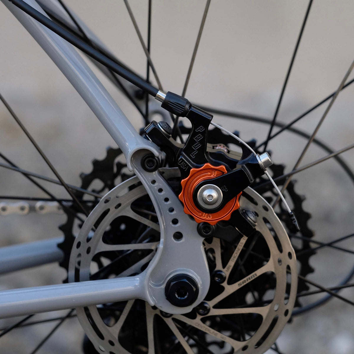 PAUL COMPONENT Klamper Disc Brake Post Mount