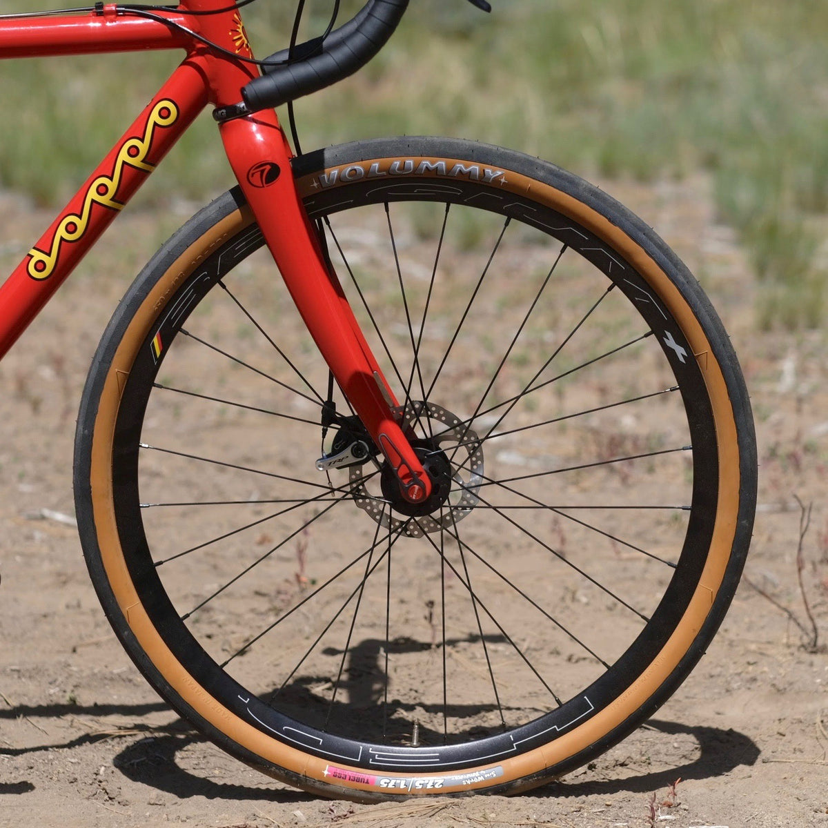 GORILLA SPUN Order Made Wheel for HED Belgium Plus 650B Disc Brake Clincher Rim