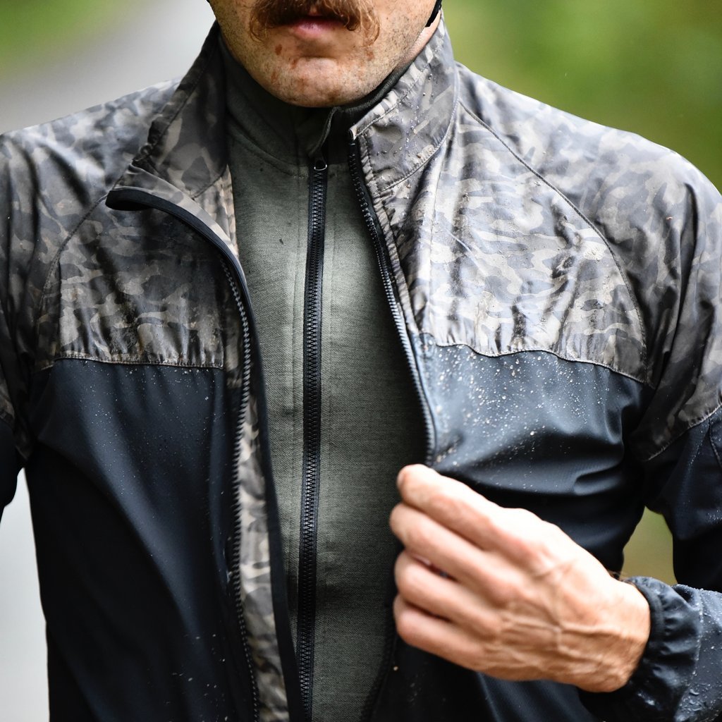 SEARCH AND STATE S1-J Camo Colorblock Riding Jacket
