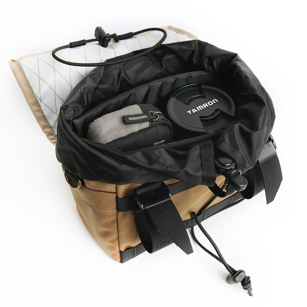 OUTER SHELL ADVENTURE Camera Padding Insert (Drawcord Handlebar Bag)