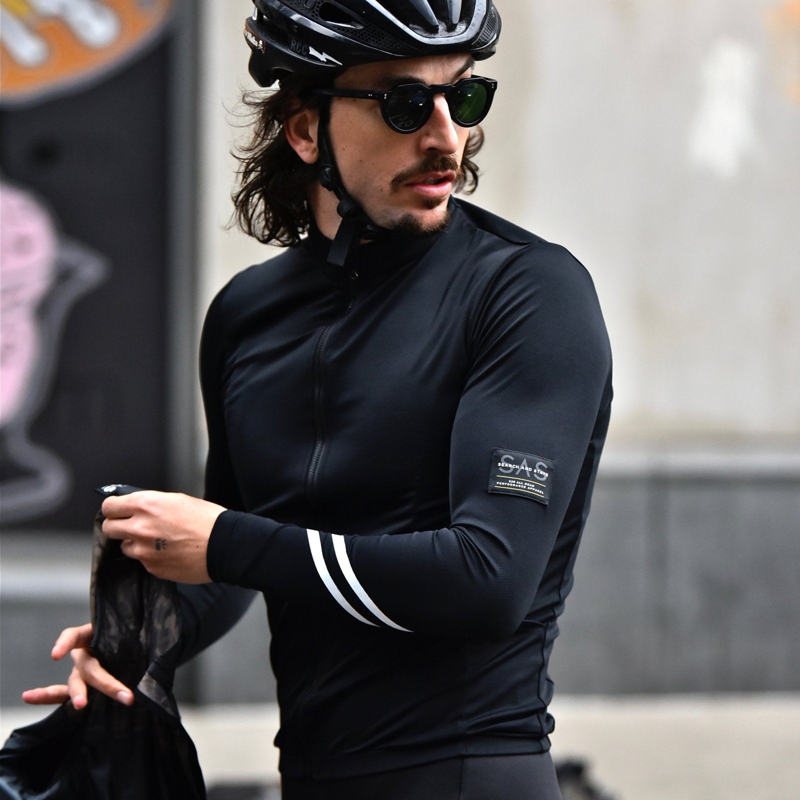 SEARCH AND STATE S2 Long Sleeve Synth Jersey