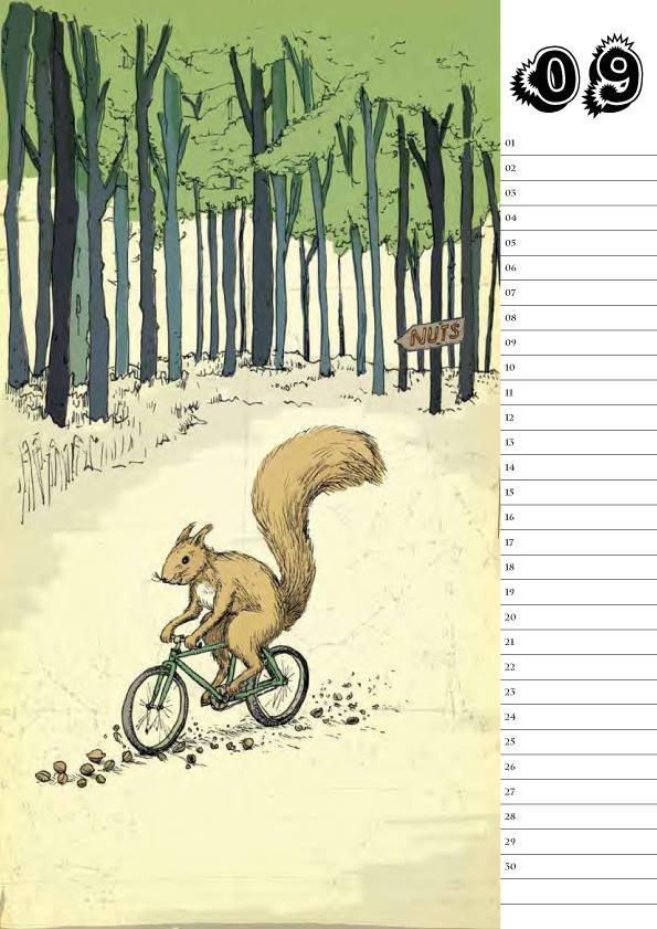 ADAM'S Bicycle Calendar