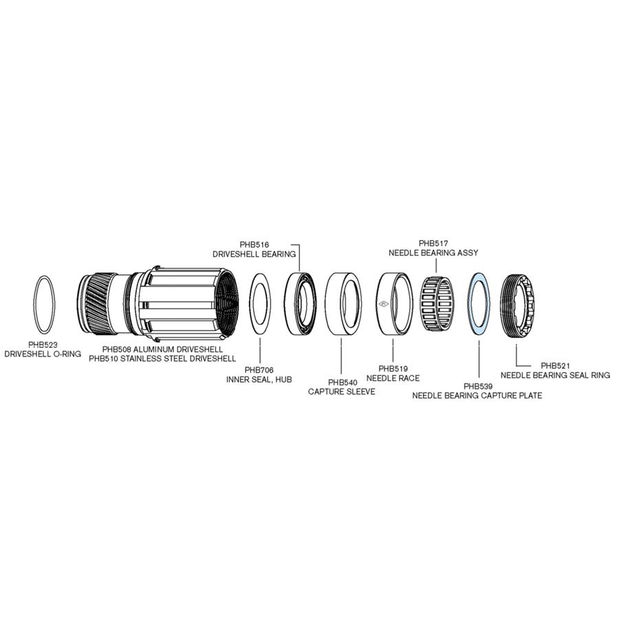 CHRIS KING Needle Bearing Capture Plate