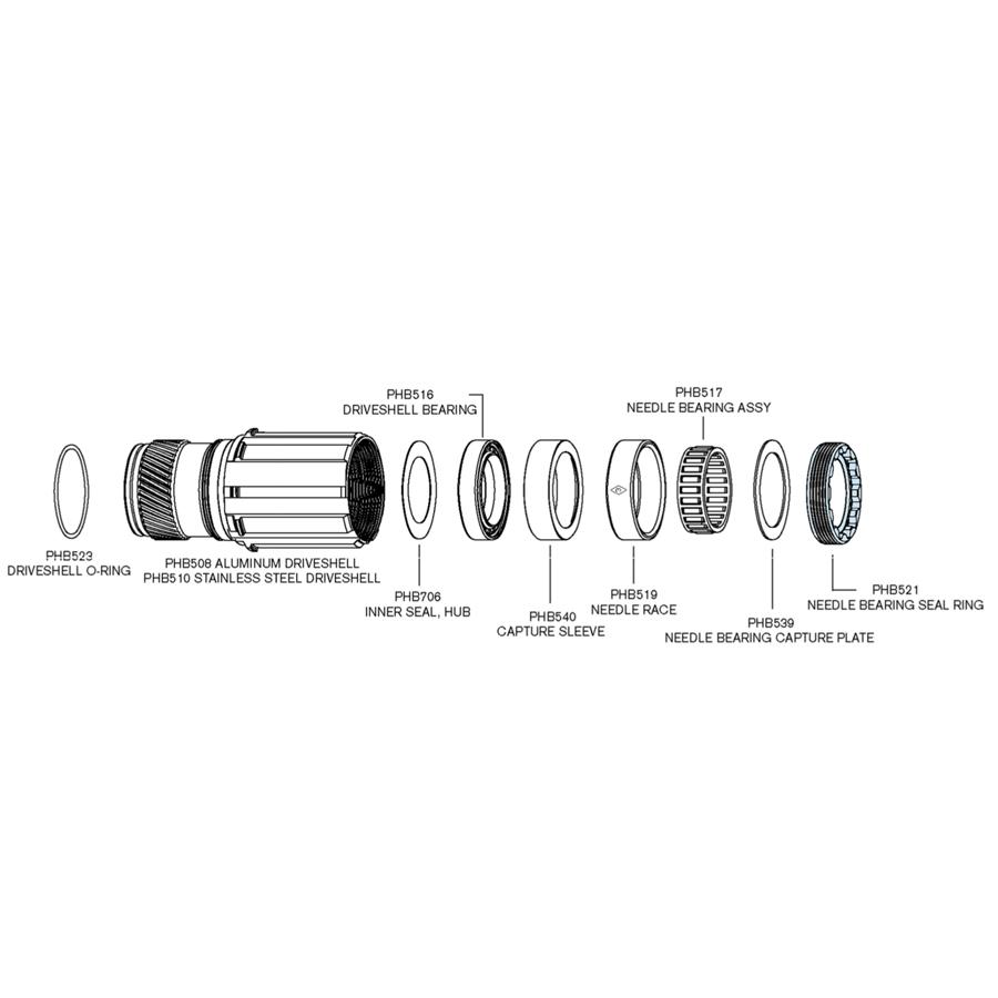 CHRIS KING Needle Bearing Seal Ring
