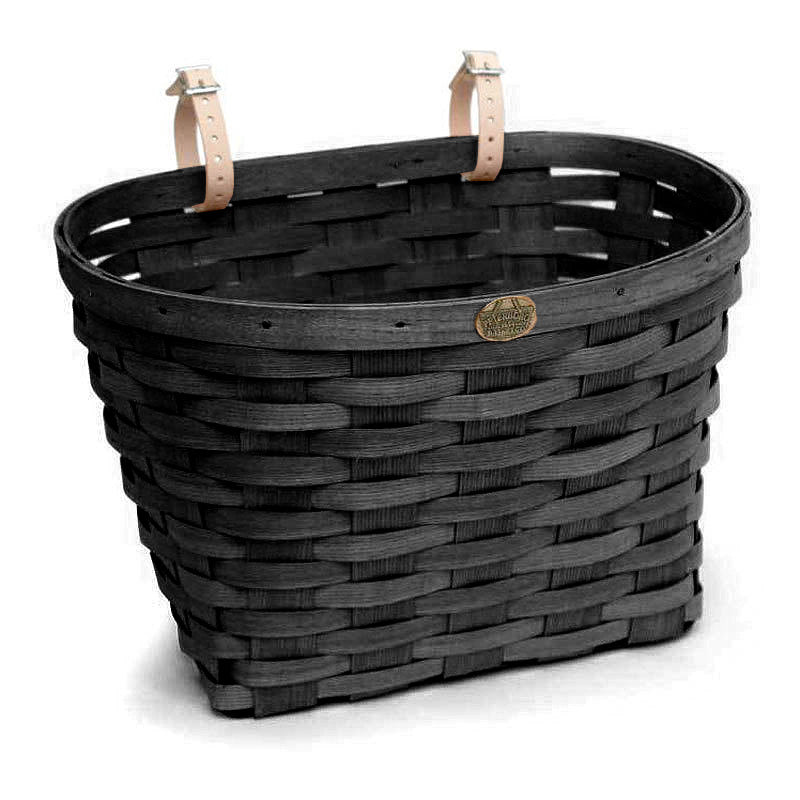PETERBORO Extra Large Bicycle Basket with Post Piece