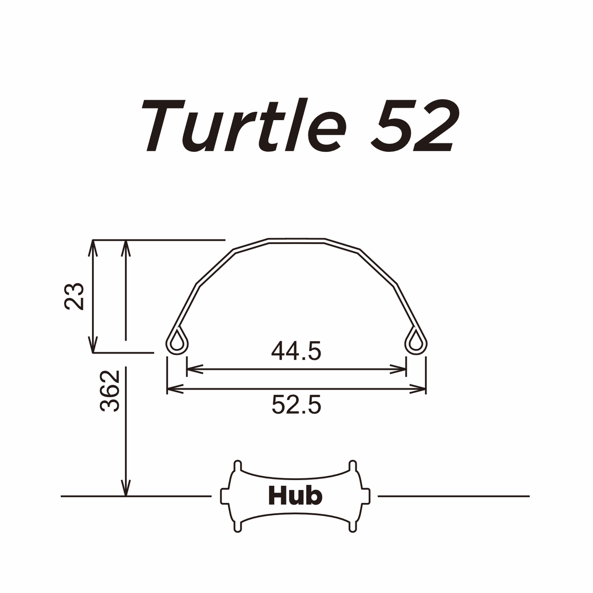 SIMWORKS Turtle 52 Black