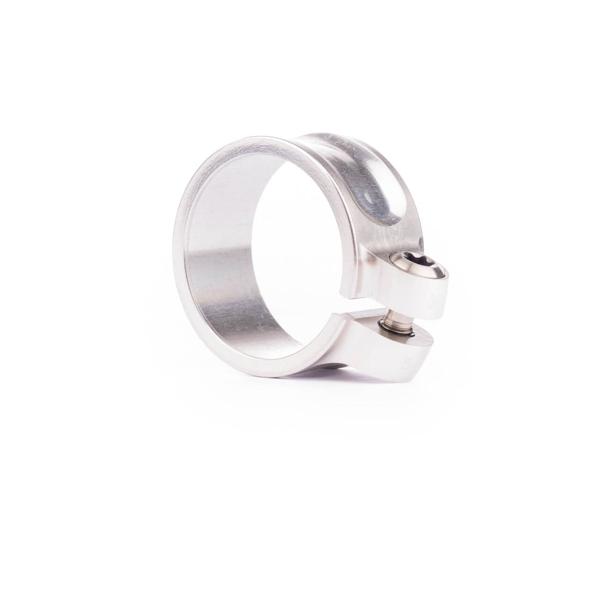 TUNE Schraubwurger Seatpost Clamp / Silver