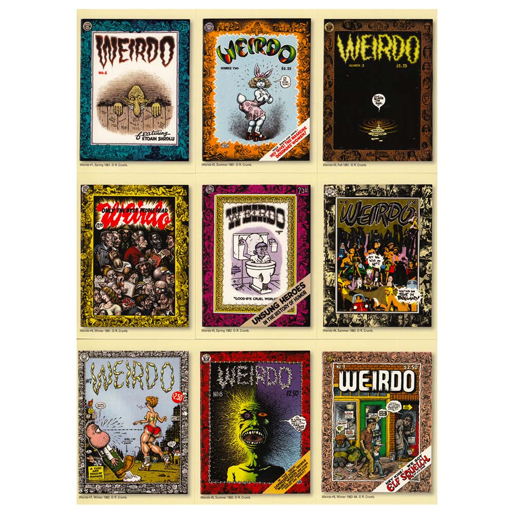 CIRCLES BOOKS R. Crumb's Weirdo Card Set